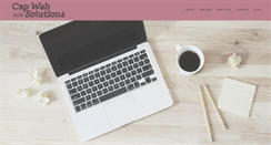 Desktop Screenshot of capwebsolutions.com